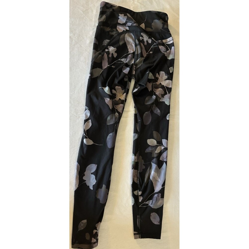 Women's Athletic Yoga Legging Leisure Pants All in Motion Size Small Floral